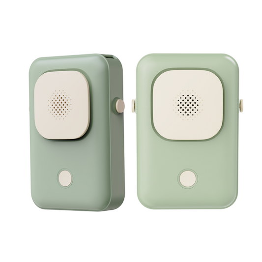 Ventilador portátil recargable por USB, mini ventilador portátil, pequeño ventilador para exteriores, oficina, escuela, sin aspas, ventilador de cuello, ventilador recargable