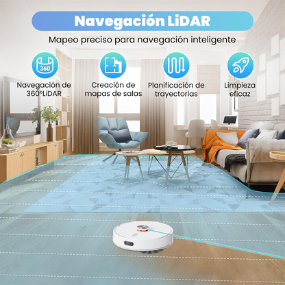 Robot de barrido inteligente, electrodoméstico inteligente autocargable Lydsto R1 Edge 110V/220V