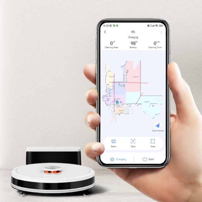 Robot Aspiradora Inteligente Lydsto R5d Gran Poder Succión